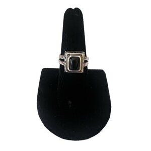 Brighton Sterling 925 Silver Smoky Quartz Heart Ring Size 7